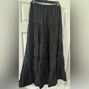 Rampage Black Maxi Skirt